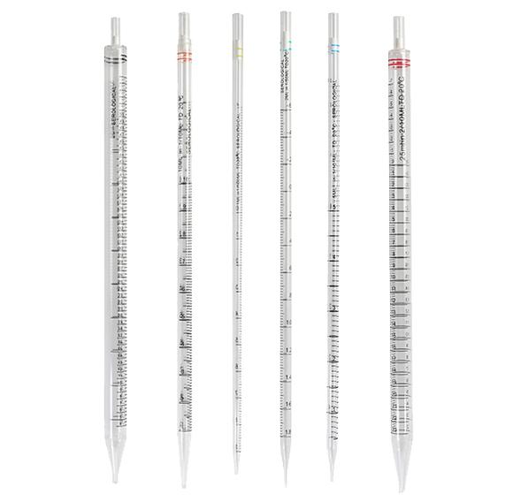 Serological Pipettes, Sterile, PS, 10 mL, Individually Wrapped, DNase/RNase free 200 units